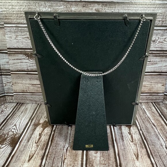 MY FIRST YEAR Baby Photo Picture Frame Brushed Nickel 13 Photo Openings NOB NEW - Picture 10 of 10